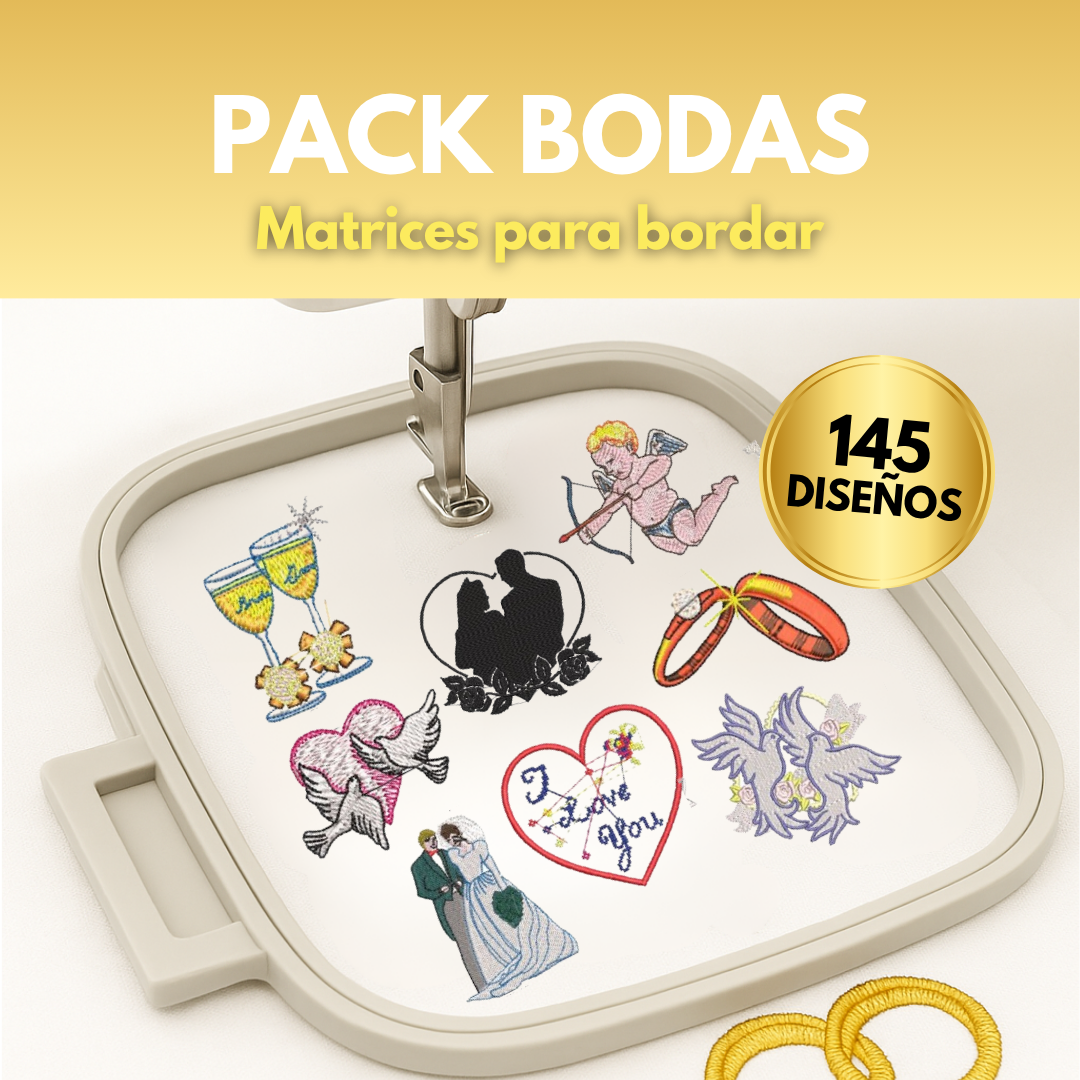 Bodas – Pack 145 Diseños