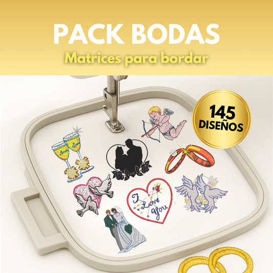 Bodas – Pack 145 Diseños