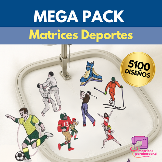 Deportes – MEGA Pack 5100 Diseños