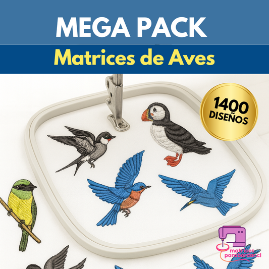 Aves – MEGA Pack 1400 Diseños