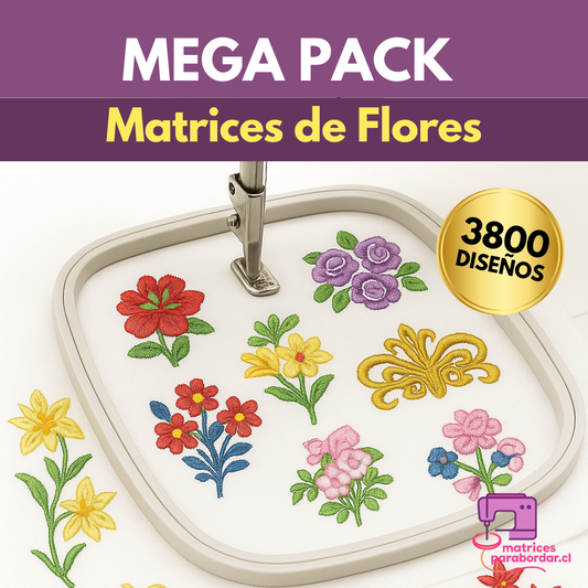 Flores – MEGA Pack 3800 Diseños