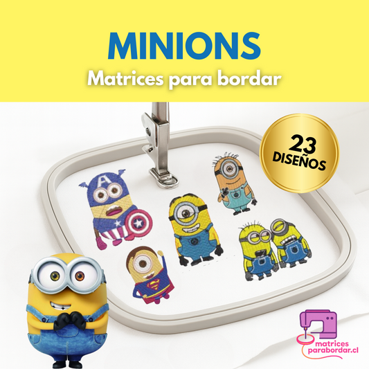 Minions – Pack 23 Diseños