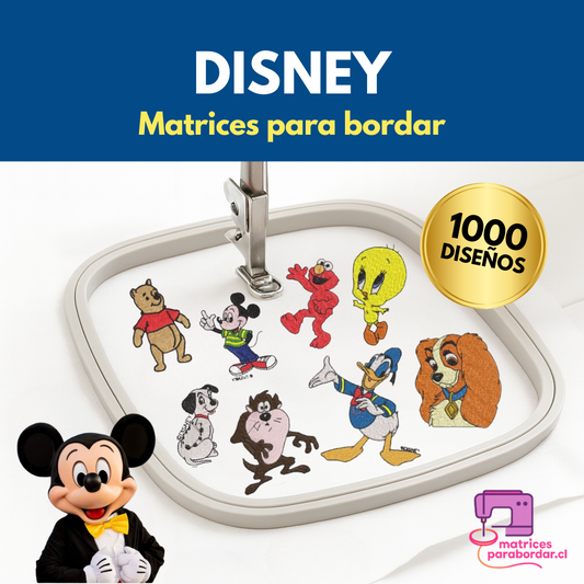 Universo Mágico – MEGA Pack 1000 Diseños Disney