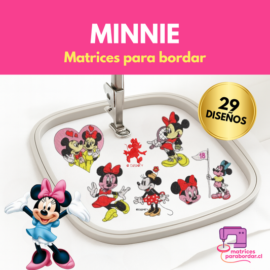 Minnie – Pack 29 Diseños