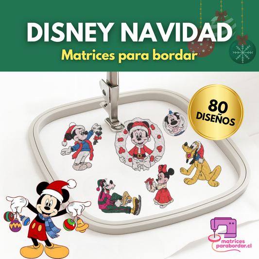 Disney Navidad – Pack 80 Diseños