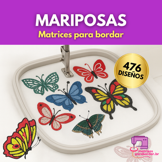 Mariposas – Pack 476 Diseños