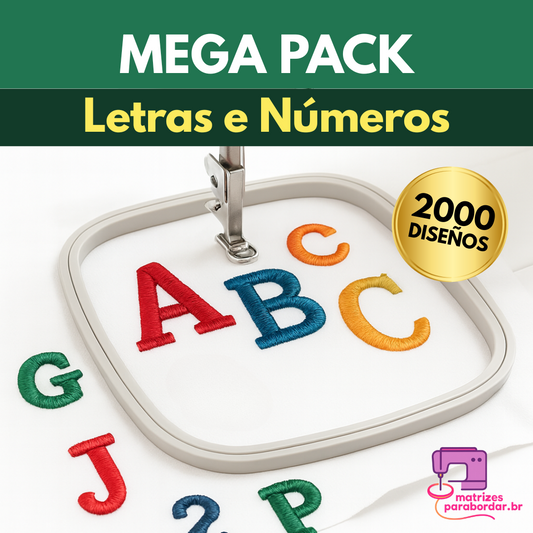 Alfabetos – MEGA Pack 2000 Letras y Números
