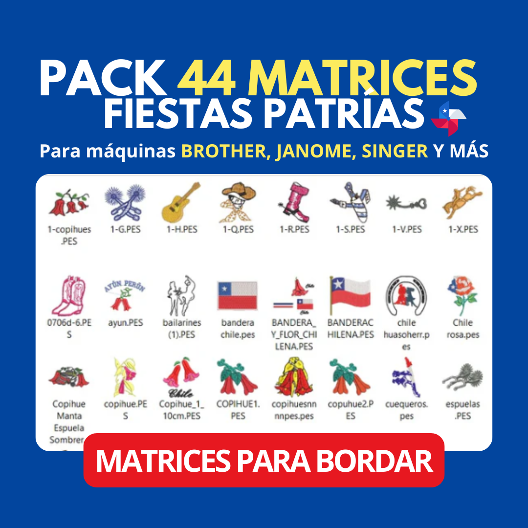 Fiestas Patrias – Pack 44 Diseños