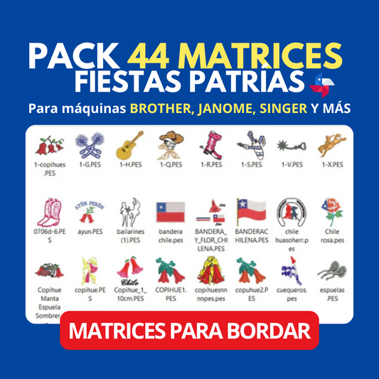 Fiestas Patrias – Pack 44 Diseños